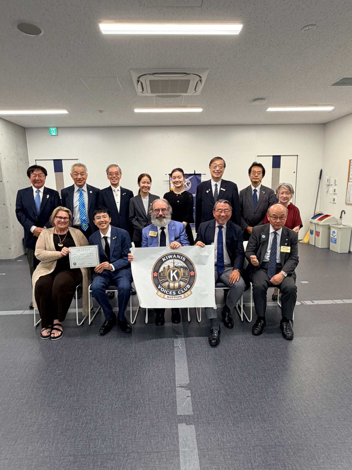 The KVCN founding club together